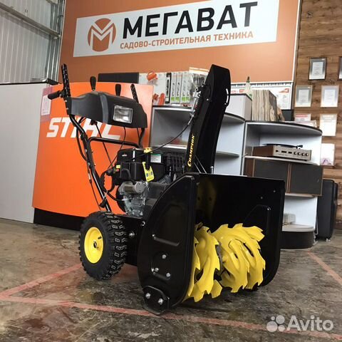 Снегоуборщик champion с briggs & stratton