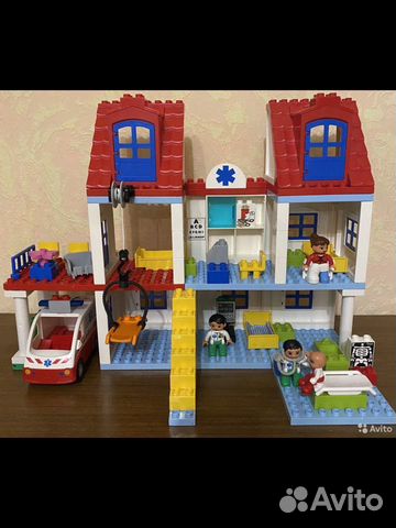 Lego duplo редкость большая городская больница