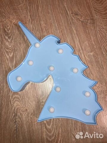 Светильник единорог