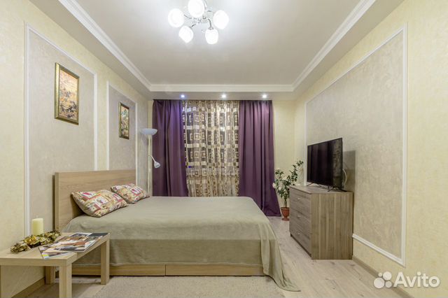 

1-к. квартира, 39 м², 3 кровати