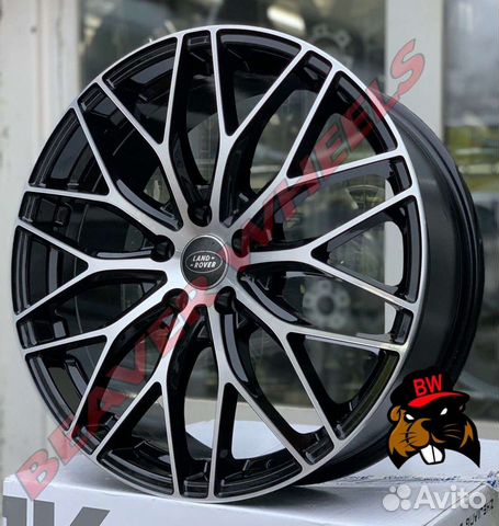 Диски Land Rover R19 5x108 Black Groove