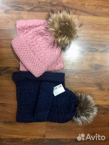 Шапка и снуд новый