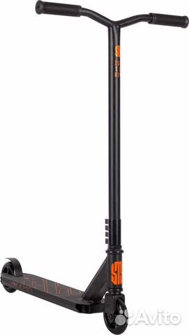 Самокат sitis Fort (2023) Black-Orange Sta80