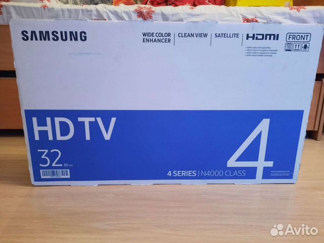 Телевизор LED Samsung UE32N4000auxru только смс. С