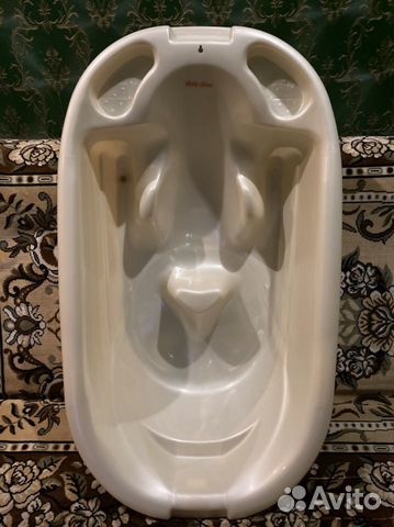 Ванночка детская с встроенной горкой