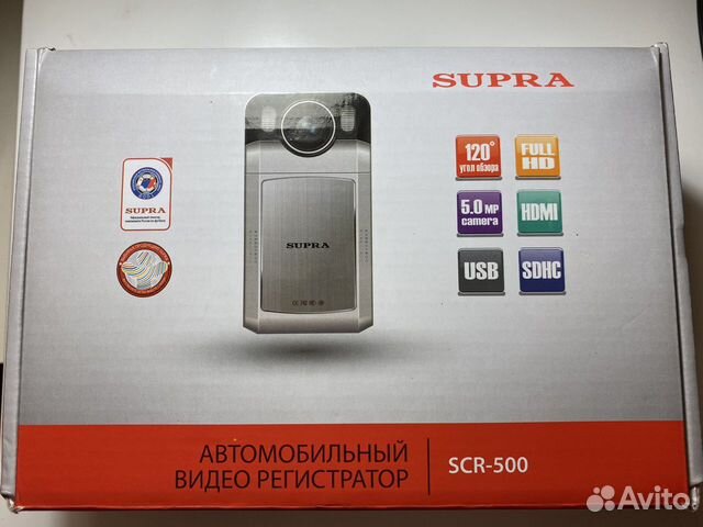 Автомобильный видео регистратор supra