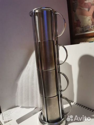 Для туристов. Набор металлических кружек в металл