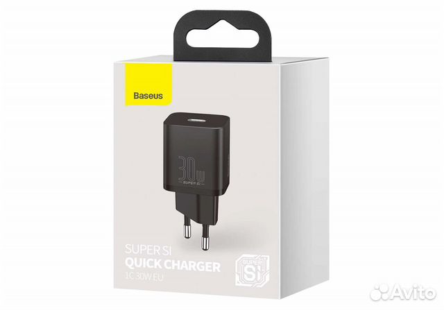 Сетевое зарядное устройство 30w Baseus