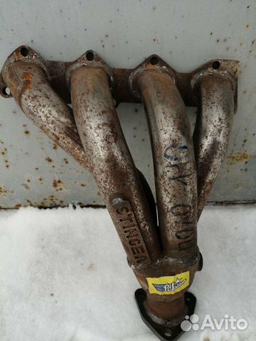Выпускной коллектор фольксваген поло