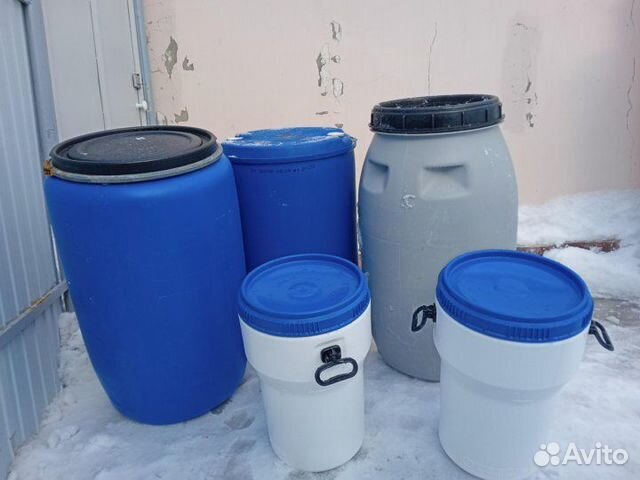 Бочки пластиковые пищевые