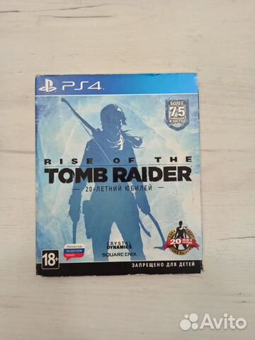 Rise of Tomb Raider Anniversary Edition Sony Ps4