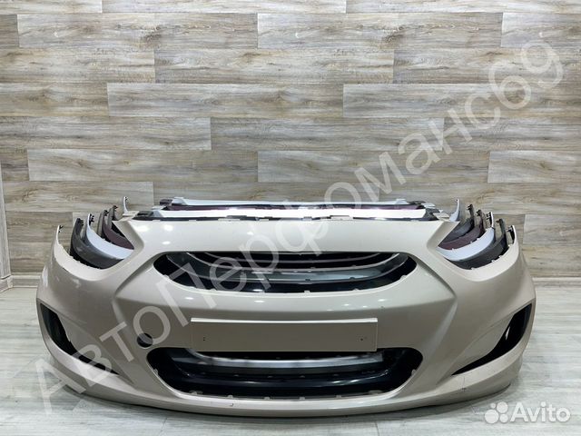Бампер передний Hyundai Solaris 1 (2011-2014)