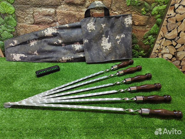 Набор шампуров в чехле
