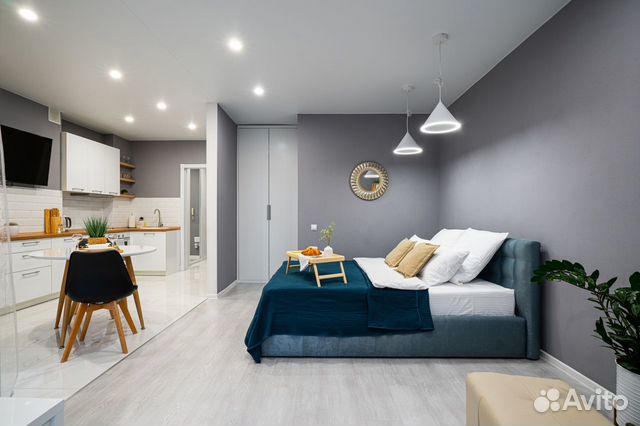 

1-к. квартира, 45 м², 1 кровать