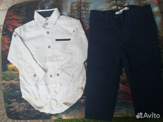 Боди-рубашка и брюки