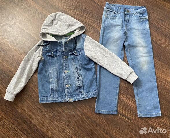 Джинсовый костюм 116 для мальчика