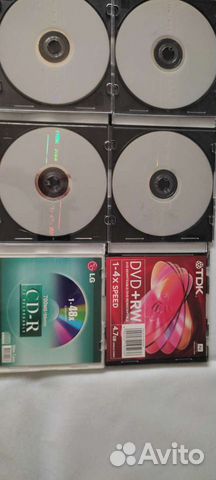 Диски TDK DVD+RW, DVD -R, LG CD-R, CD-RW