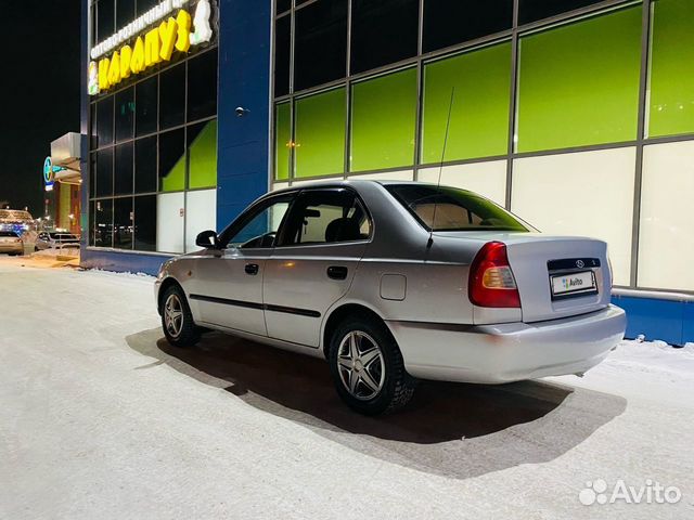 Hyundai Accent 1.5 МТ, 2005, 128 000 км