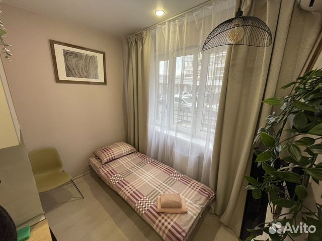 

Квартира-студия, 12 м², 1 кровать