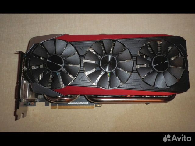 Видеокарта asus GeForce GTX 980 Ti strix