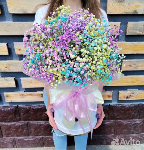 Букет цветов Гипсофила