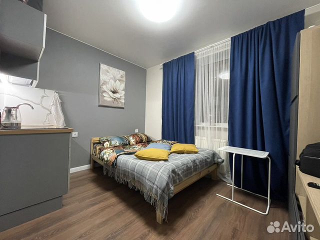 

Квартира-студия, 15 м², 1 кровать