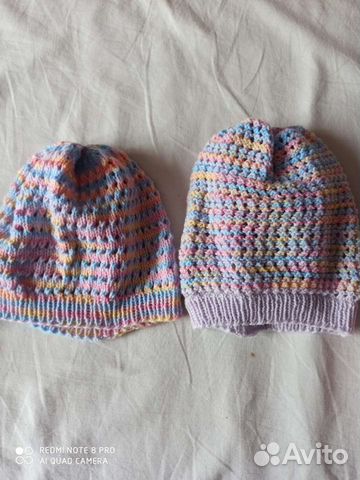 Шапка на девочку весна-осень ручной работы