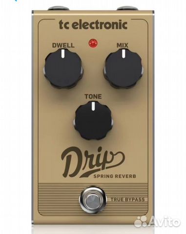 Педаль TC Electronic Drip Spring Reverb (Новый)