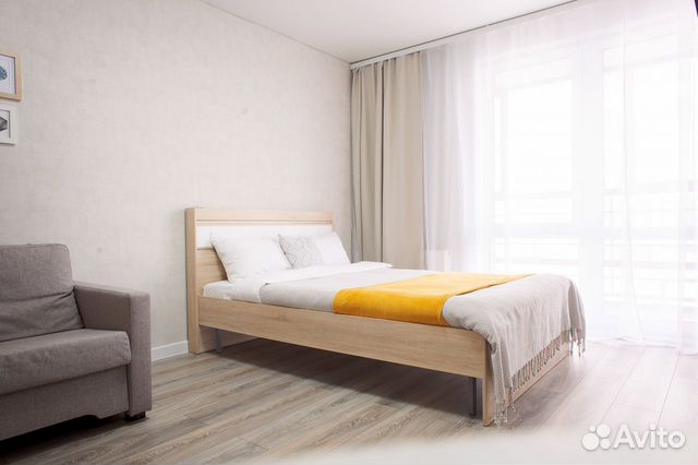 

Квартира-студия, 30 м², 2 кровати