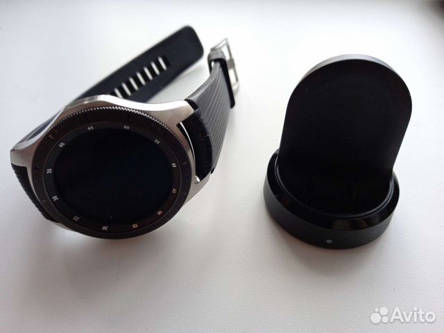Умные часы Samsung Galaxy Watch 46 mm Silver SM-R800 Черный — купить, цена  и характеристики, отзывы