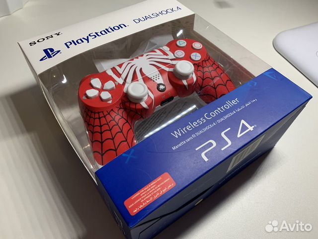 Джойстик Dualshock 4 Человек-паук в Москве, цена 1 800 руб ...