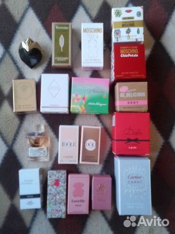 Туалетная и парфюмерная вода