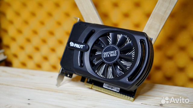 Видеокарта GTX 1650 Palit StormX