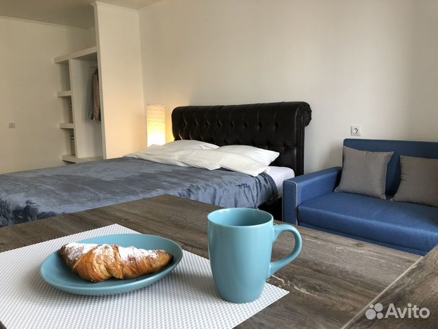 

Квартира-студия, 32 м², 2 кровати