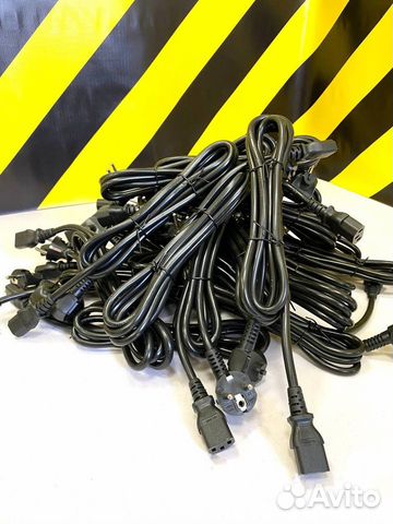 Кабель питания для асика (шнур провод) c13 c19