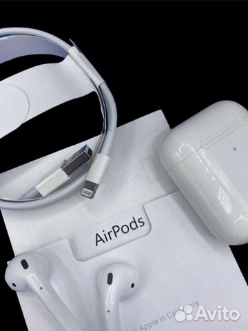 Airpods 2 в подарок чехол