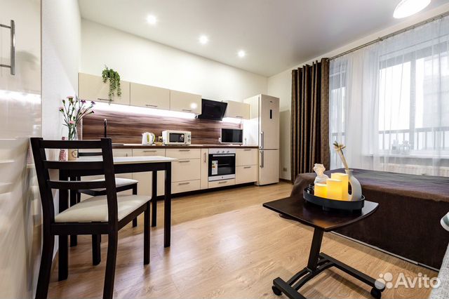 

Квартира-студия, 25 м², 2 кровати