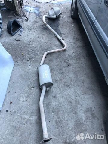 Резонатор и глушитель в сборе ford mondeo 1