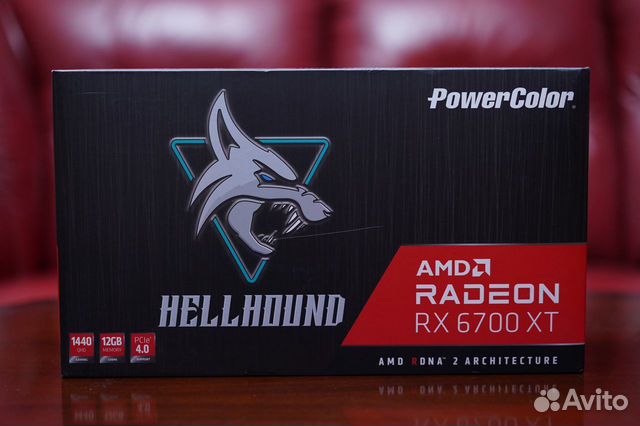 Новая видеокарта PowerColor Hellhound RX 6700 XT