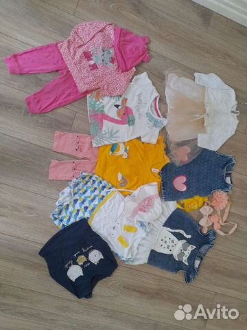 Вещи пакетом на девочку