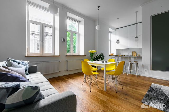 

Квартира-студия, 50 м², 2 кровати