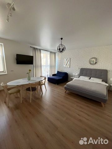 

Квартира-студия, 40 м², 2 кровати