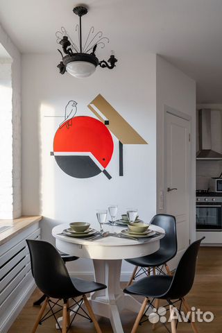 

Квартира-студия, 55 м², 2 кровати
