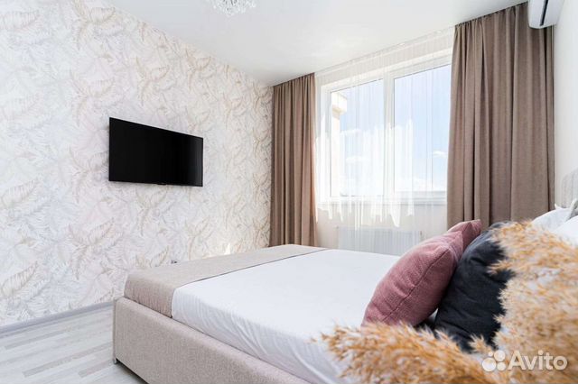 

1-к. квартира, 40 м², 2 кровати