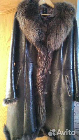 Дубленка размер 48
