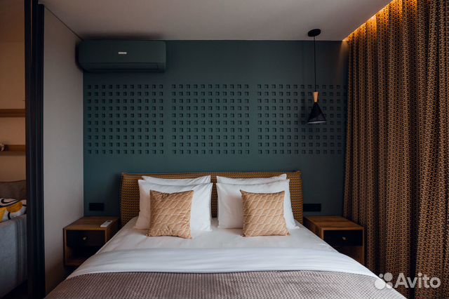 

1-к. квартира, 45 м², 2 кровати