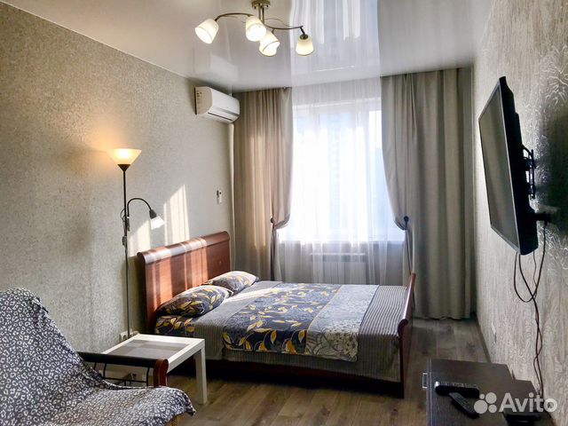 

1-к. квартира, 42 м², 2 кровати