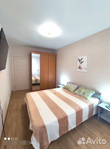 

1-к. квартира, 38 м², 2 кровати