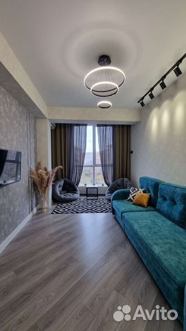 

1-к. квартира, 45 м², 2 кровати