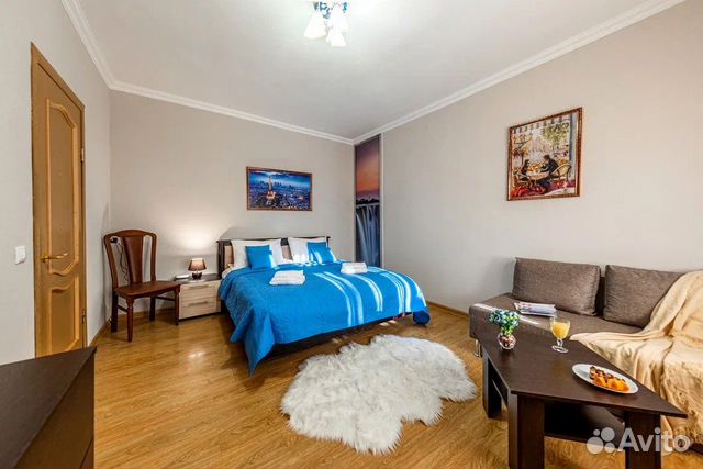 

1-к. квартира, 35 м², 3 кровати